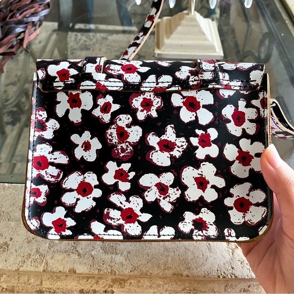 Dr. Martens Black and Red Crossbody Bag - Picture 9 of 10